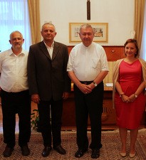 Izaslanstvo HKS-a u posjetu varaždinskom biskupu mons. Mrzljaku